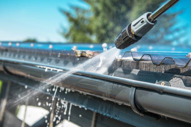 Garage Pressure Washing